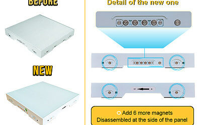 How to Replace the Magnet of the Led Dance Floor?