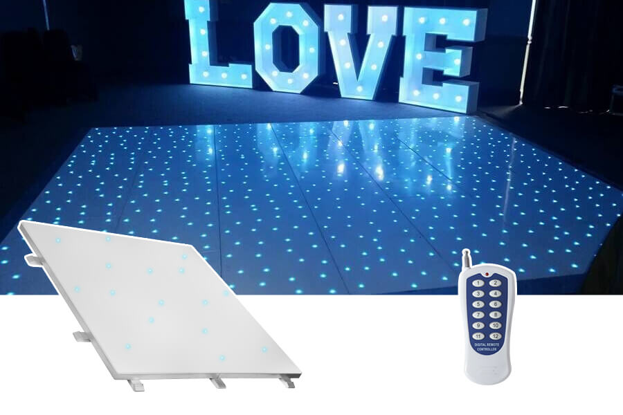 RGB LED starlit dance floor