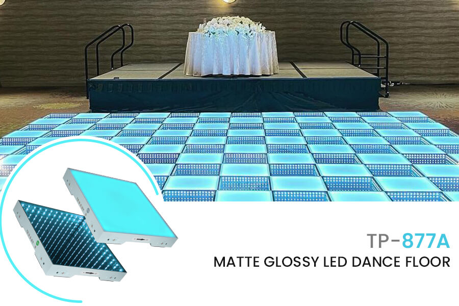 TP-877A Magnet Wireless Matte Glossy Led Dance Floor