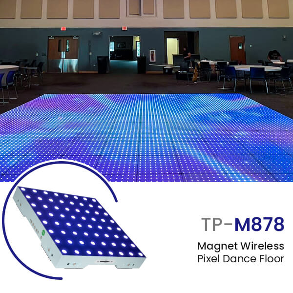 TP-M878 Tablet Control Magnet Wireless 8 x 8 Pixel Dance Floor (2)