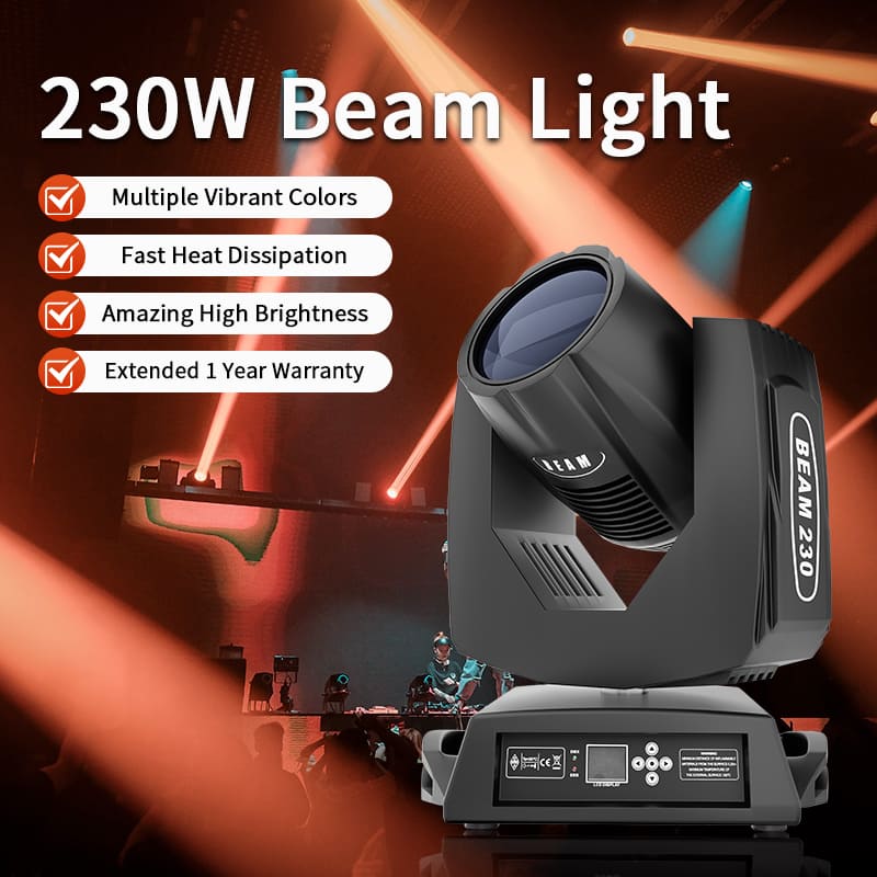 230W Beam Light: High-Intensity Lighting Solution