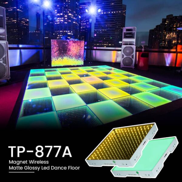 Frosted & Mirror LED Dance Floor TP-877A (1)