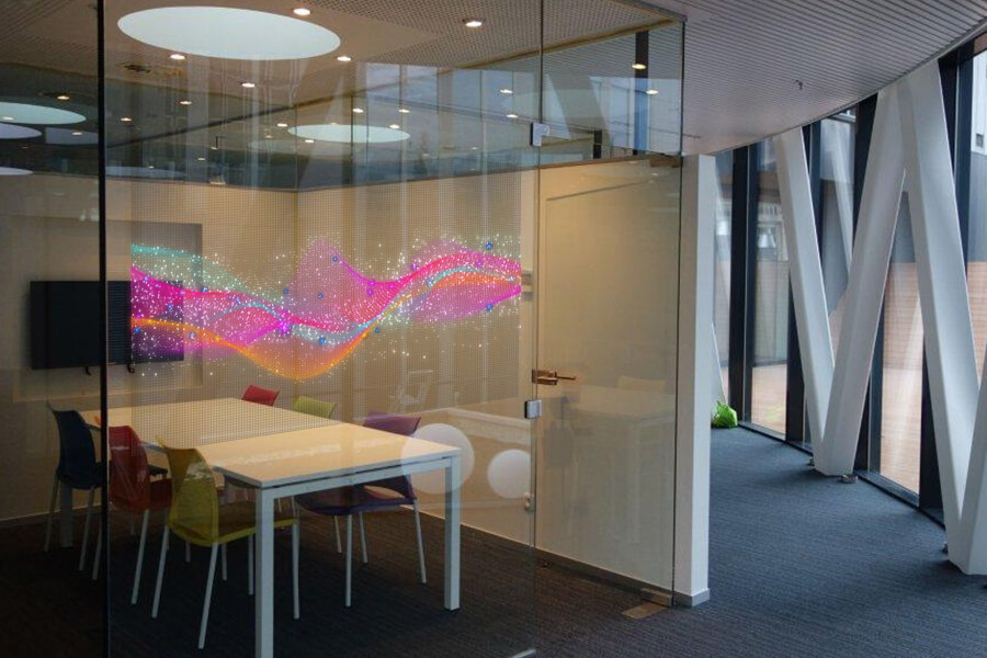 high transparency of led transparent film