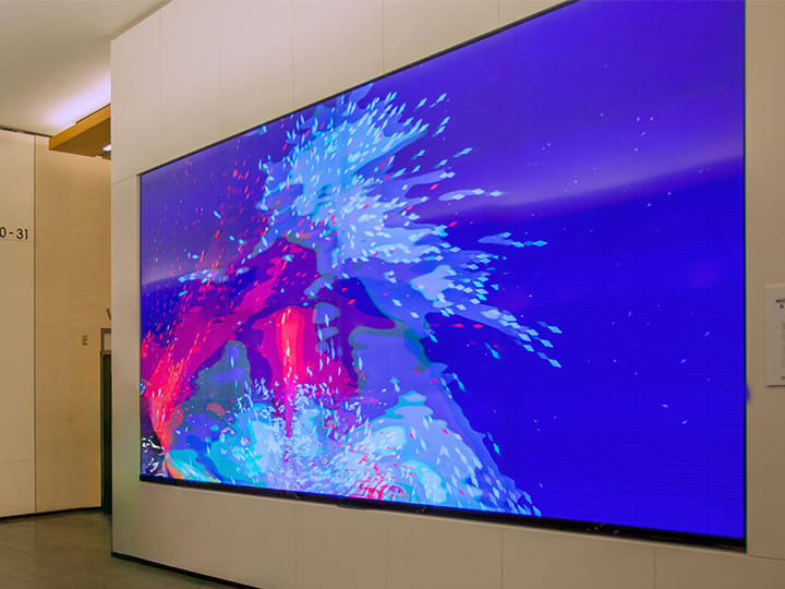 wall embed P10 LED Screen