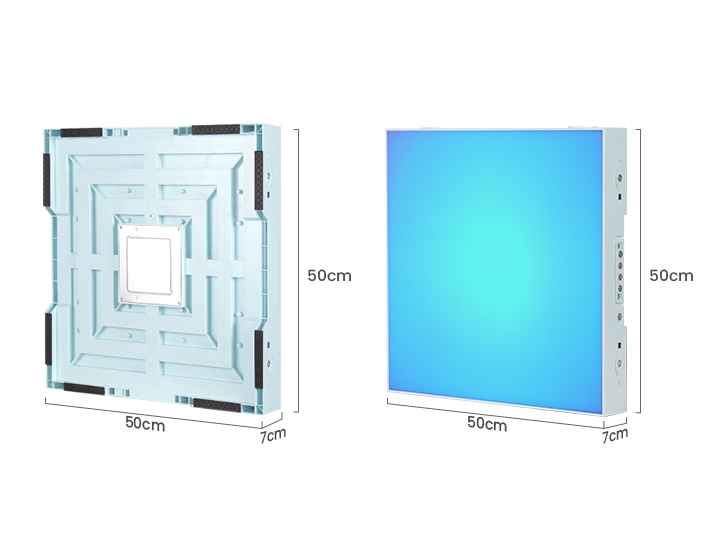 Interactive Dance Floor Size