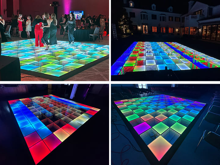 20'x20' dance floor can be used for all types of events