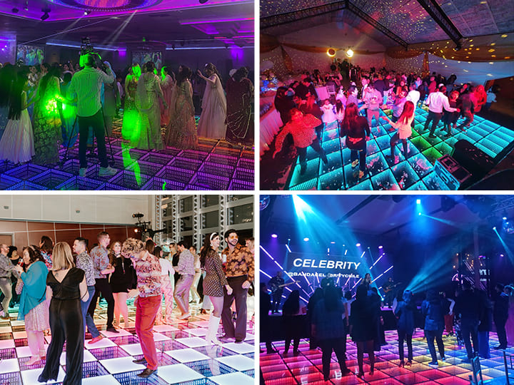 24’x24’ dance floor capacity