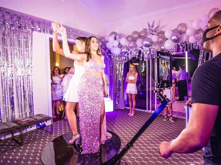 Quinceanera decorations 360° Photo Booth