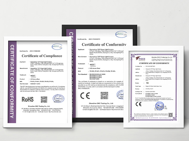 Qualification certificate