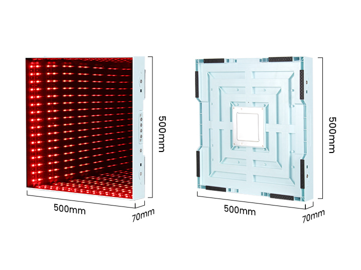 TP-877 3D LED Dance Floor Size