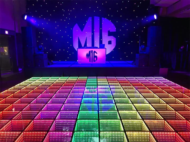 TP-877 LED Dance Floor Mix RGB effect