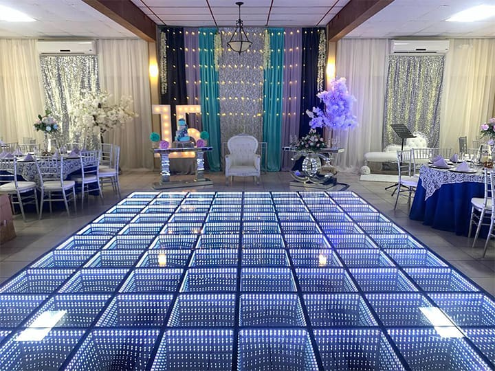 TP-877 LED Dance Floor Solid color