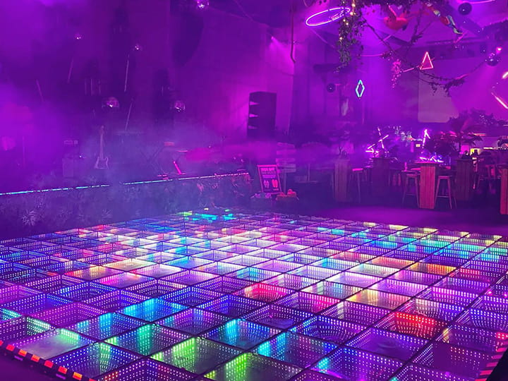 TP-877 LED Dance Floor Starlit effect