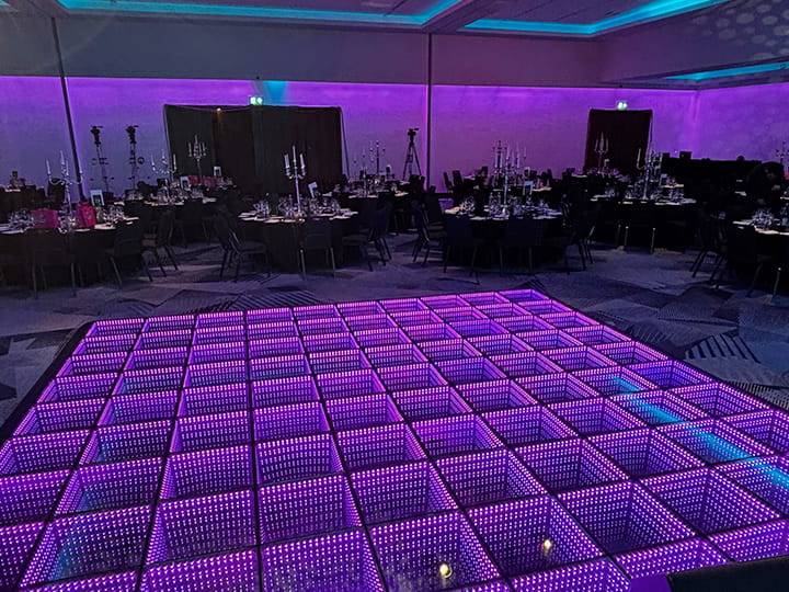 3D LED Dance Floor effects