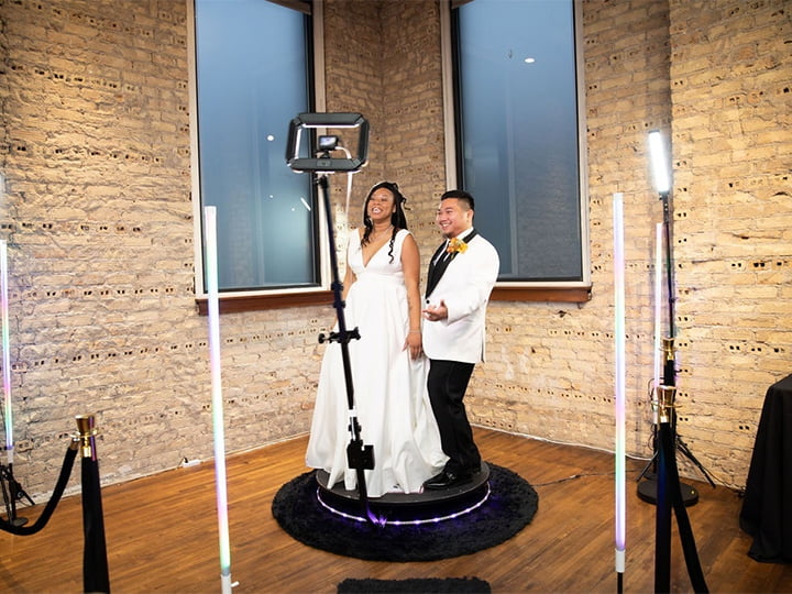 Wedding 360 Photo Booth