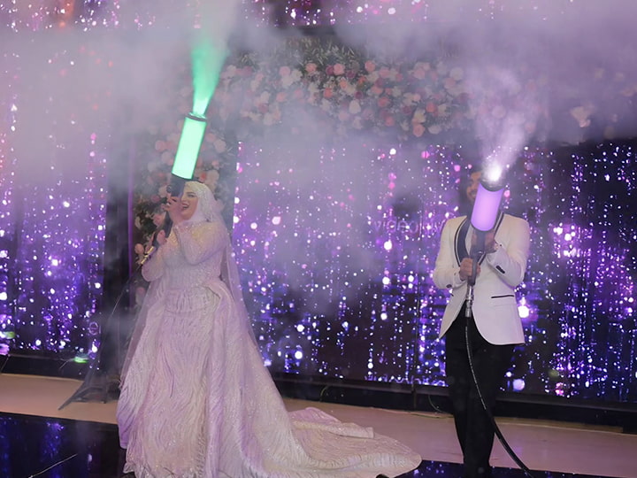 Wedding LED CO2 Gun
