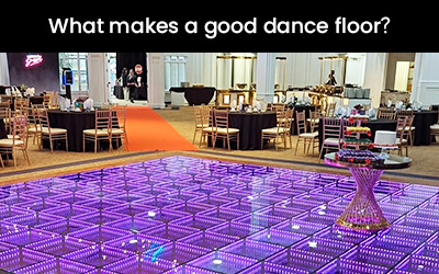 What Makes a Good Dance Floor?