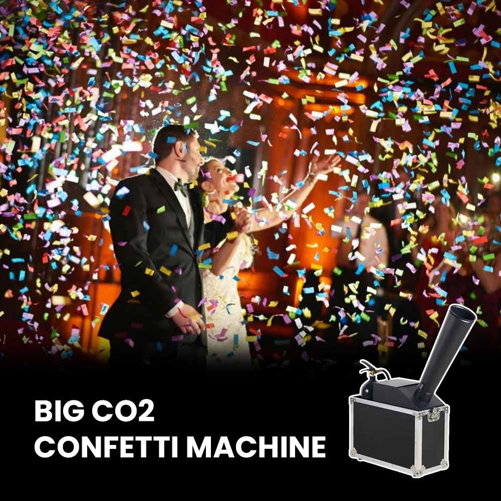 BIG Co2 Confetti Machine