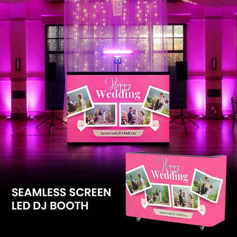 LED Screen DJ Booth