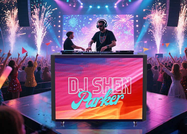 Modern-LED-DJ-booth-enhances-event-atmosphere.