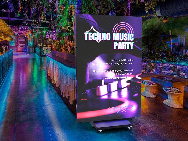 Transform your venue with a dynamic LED display video wall