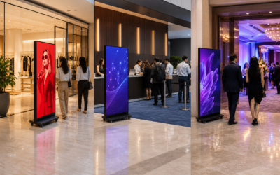 Where Do LED Poster Displays Bring You More Attention and Business?